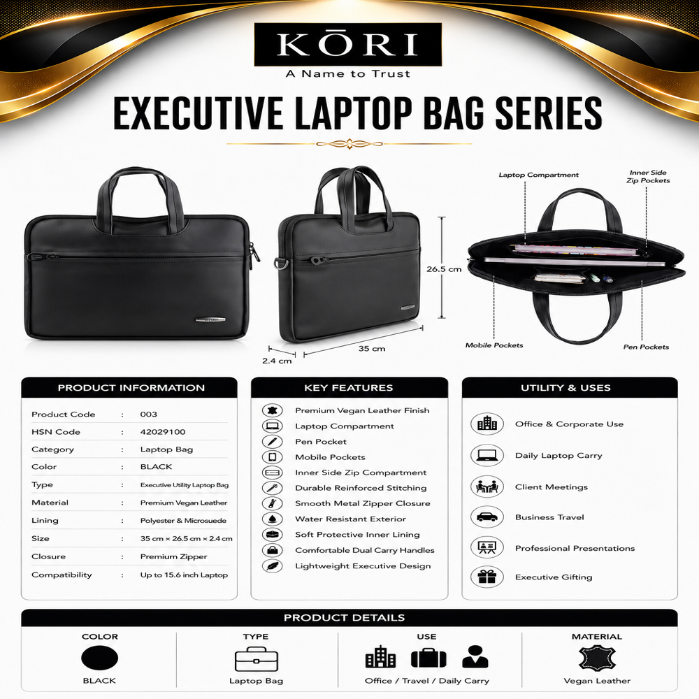 KORI Slim Laptop Carry Case(003)