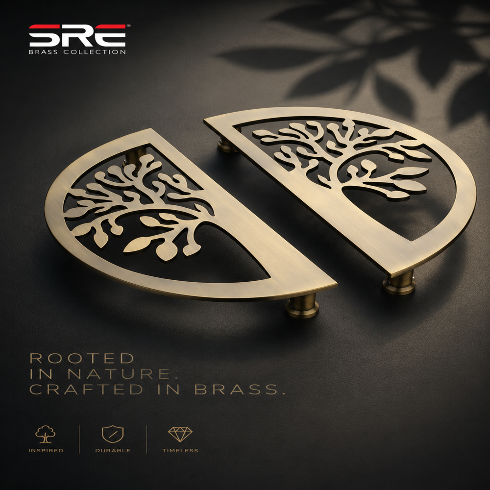WSK 5 Inch Tree Design Main Door Handle