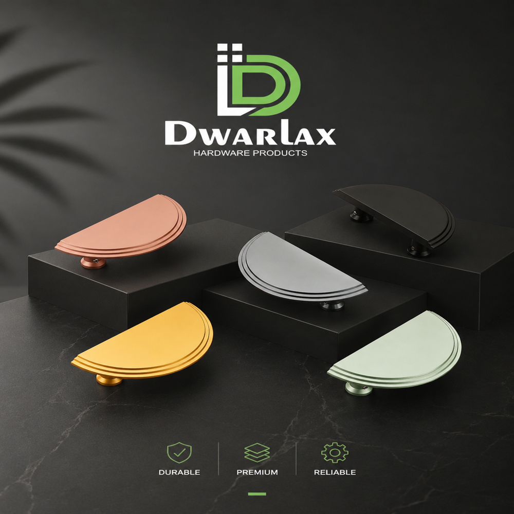 Half Round Door Handle - Application: Kitchen Cabinets