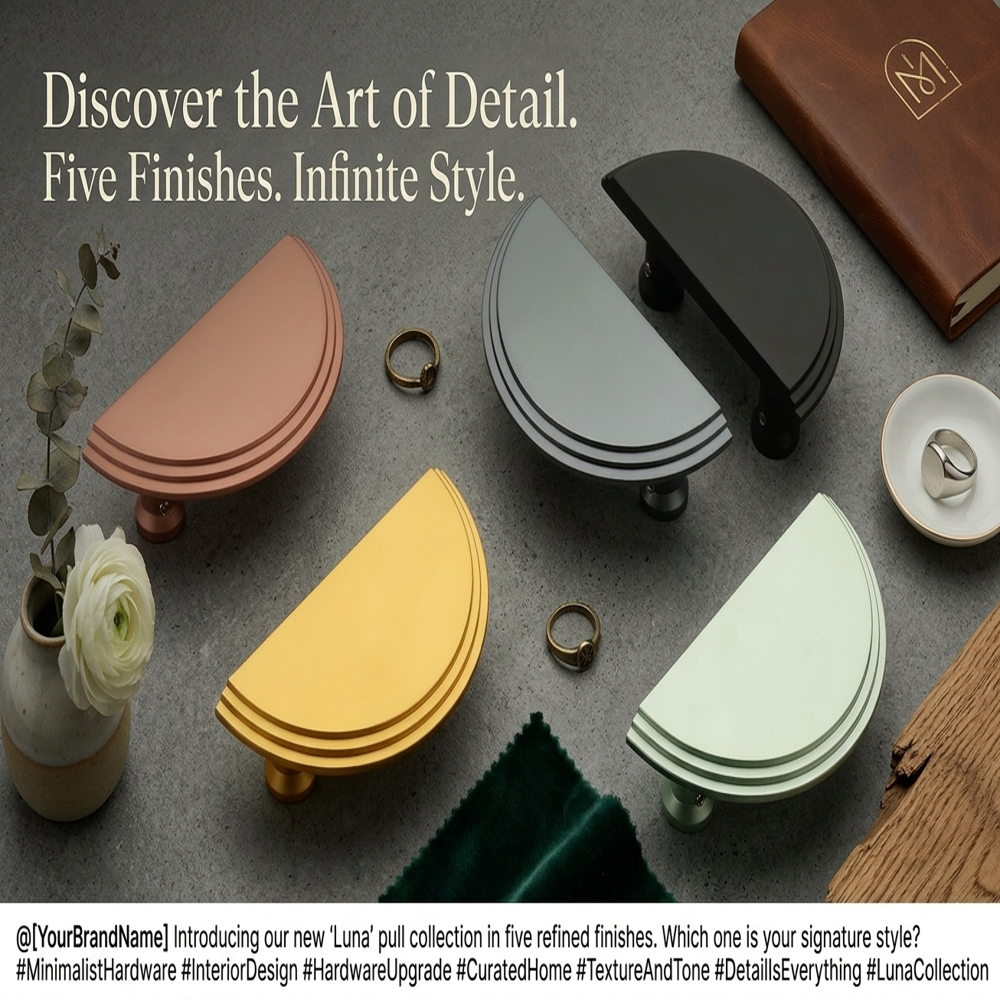 Half Round Door Handle