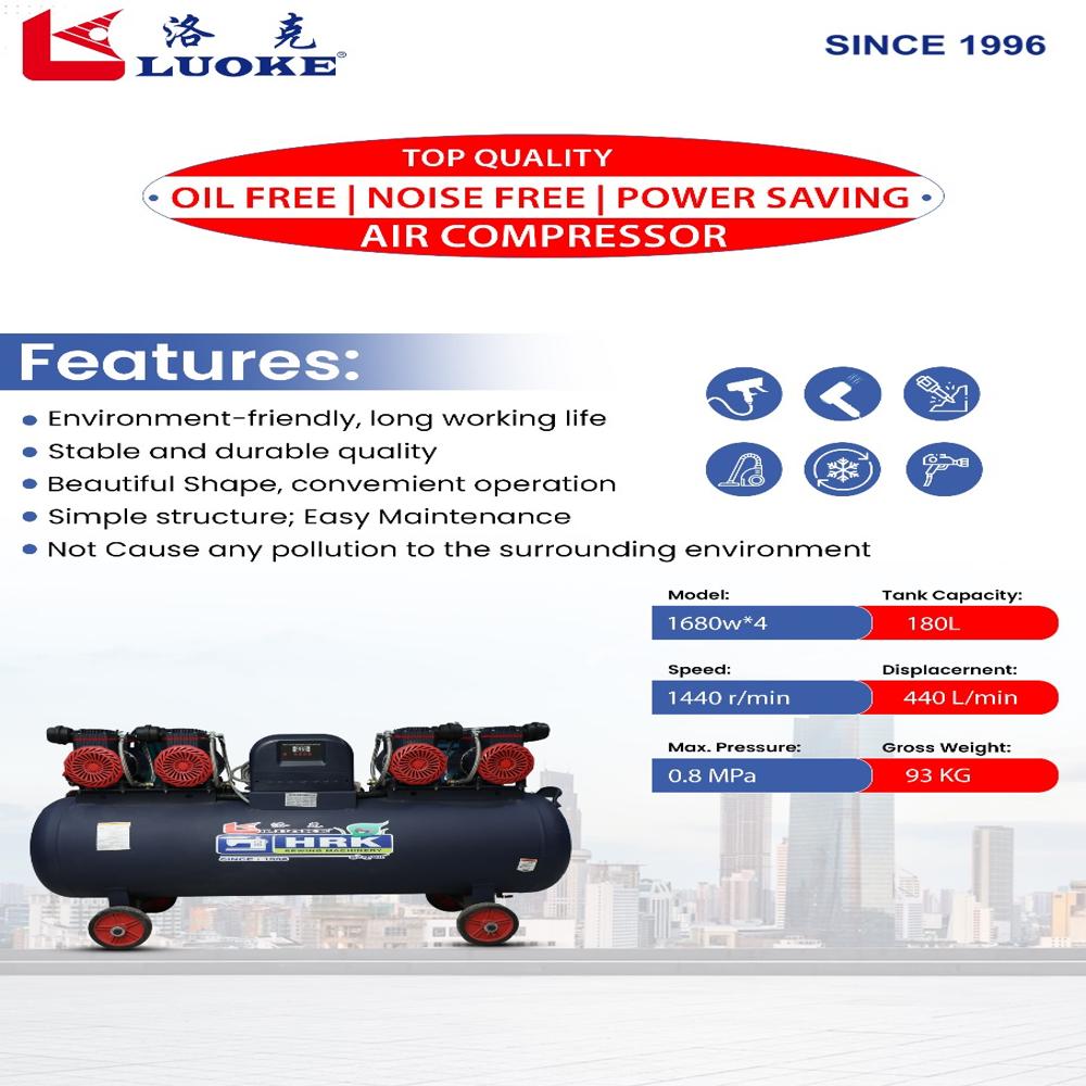 4motor - 180Litre - Air Compressor