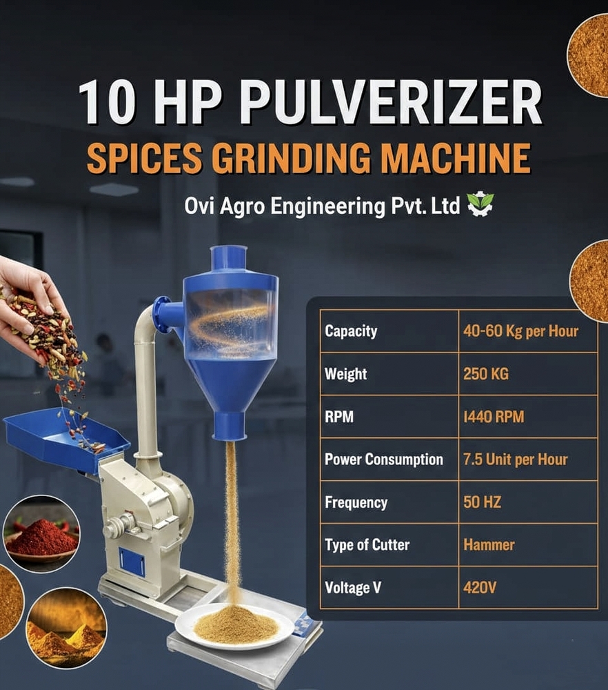 10 HP Pulverizer Machine