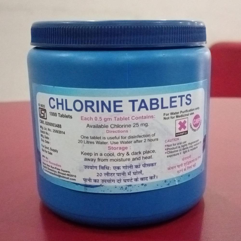 Chlorine Tablets(chlorine Compound) - Dosage Form: Tablet