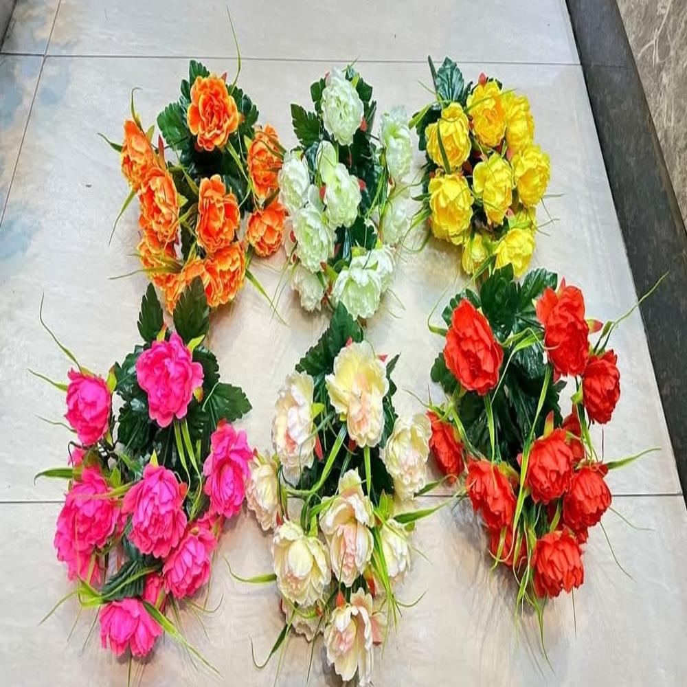 Artificial Flower Bunch - Color: Multi Color