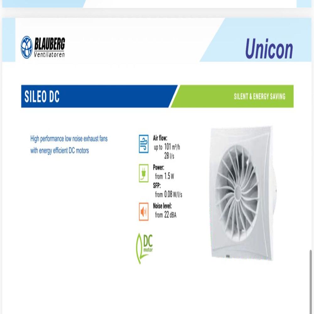 Residential  Toilet  Ventilation Fan