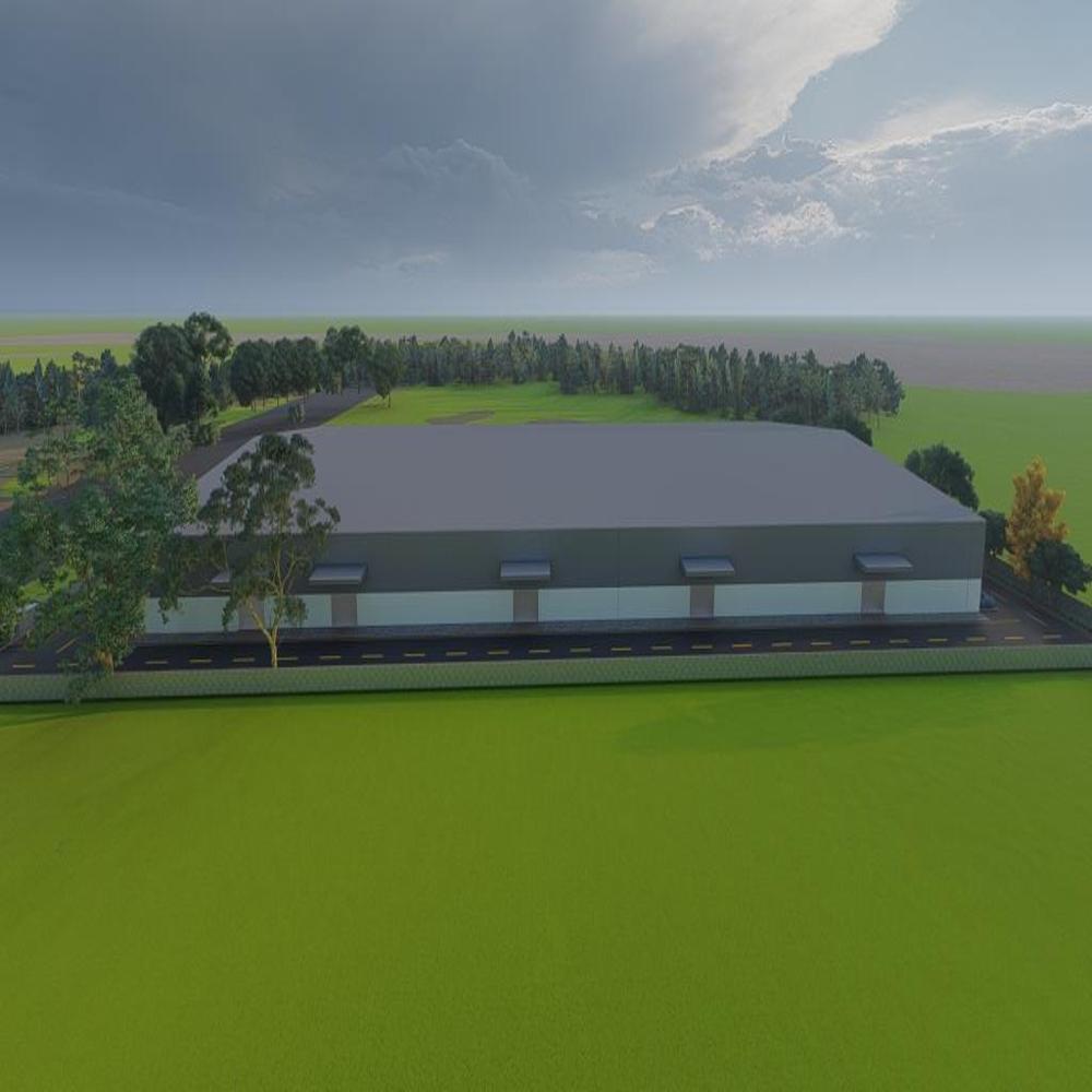 Pre Engineered Metal Building - Color: Customised