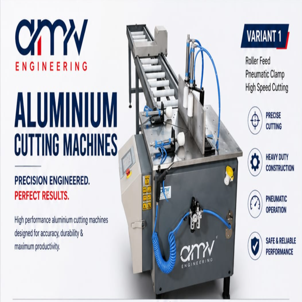 aluminium door cutting machine