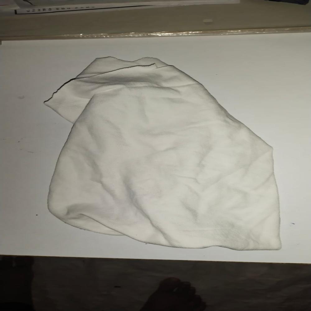 White Banian Cloth Waste