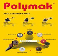 Polymak Pmag4-670b 4 Inch Angle Grinder