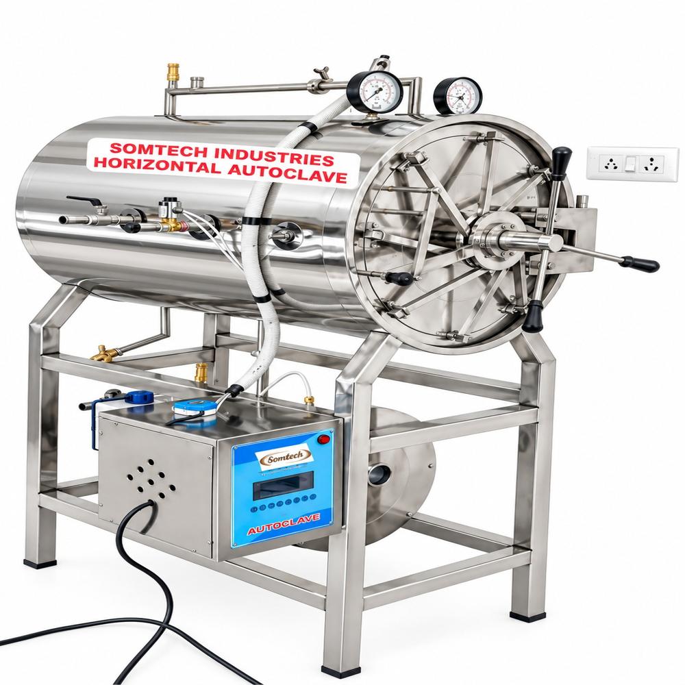 Horizontal High Pressure Autoclave - Door Type: Radial Lock
