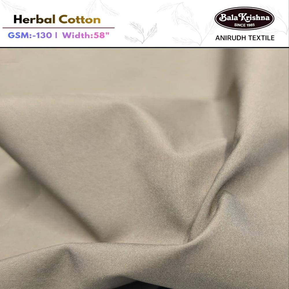 Herbal Cotton - Polyester Lycra Fabric