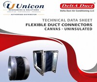 Flexible Canvas - Air Flow Capacity: Na Cubic Inches  (in3)