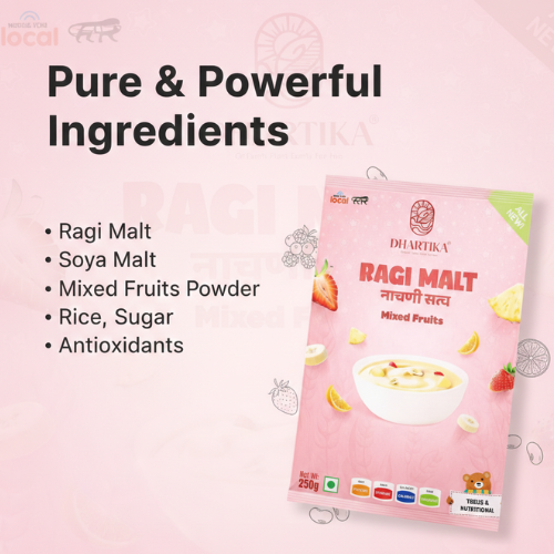Dhartika Ragi Malt (Mixed Fruit)