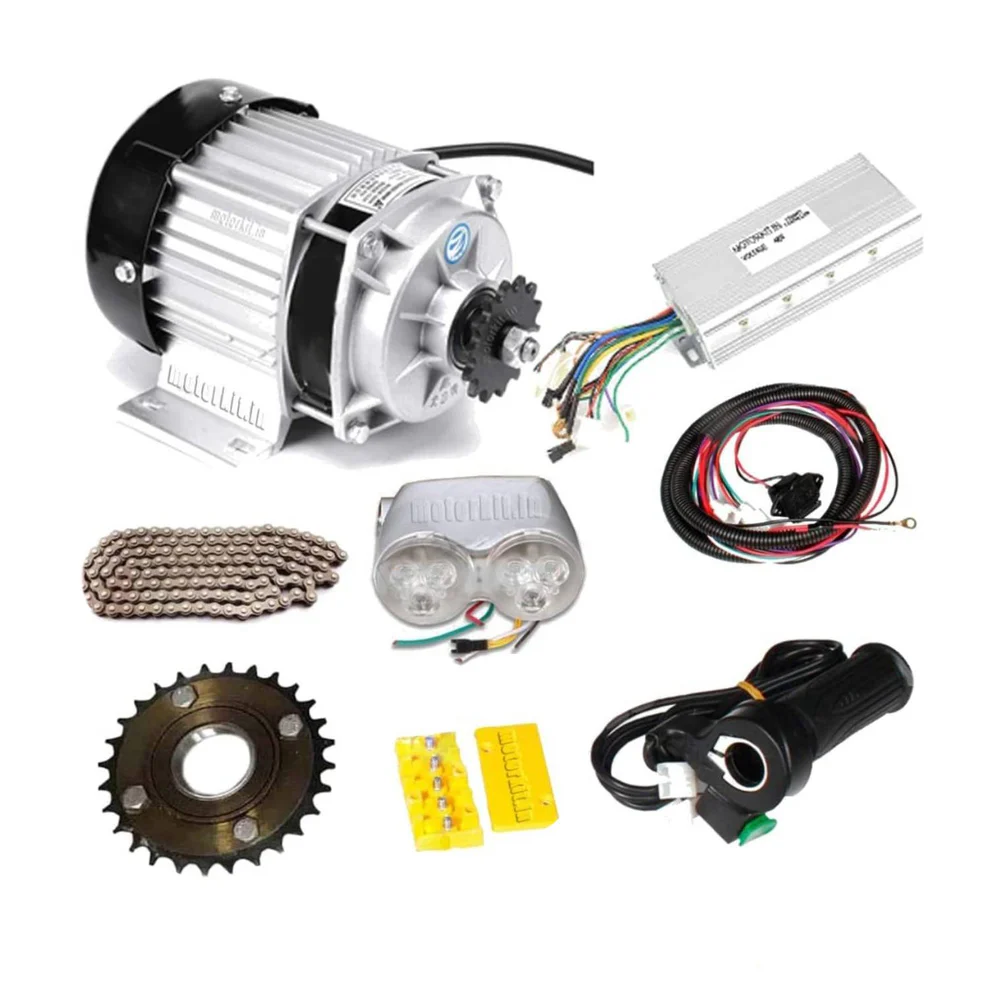 Copper Impulsego E-Bike Kit 48V 1000W E-Bike/Scooter Conversion Kit Powerful Electric Motor Kit for Bikes, Scooters, and Rikshaws 