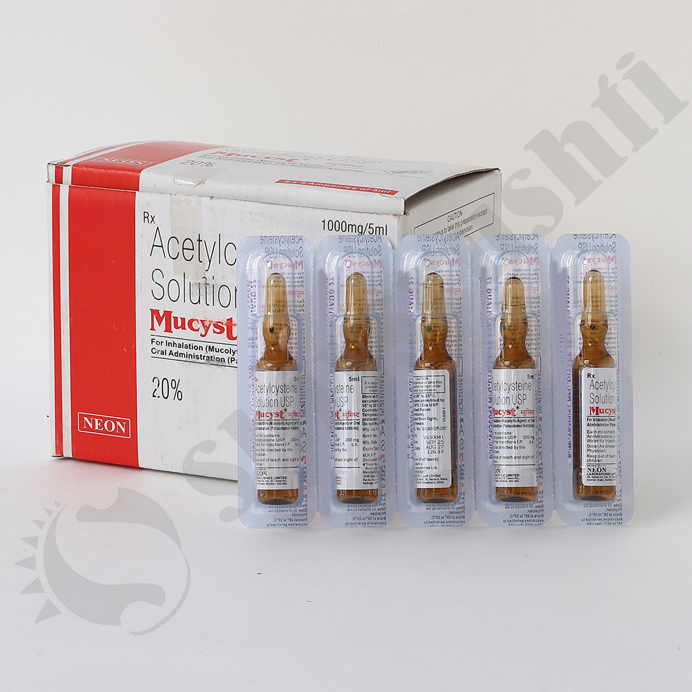 MUCYST 1000MG/5ML