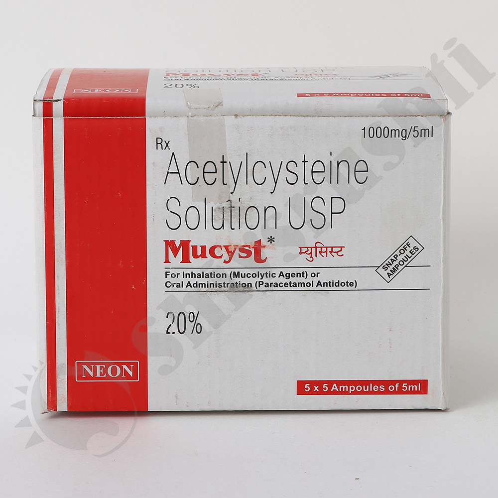 MUCYST 1000MG/5ML