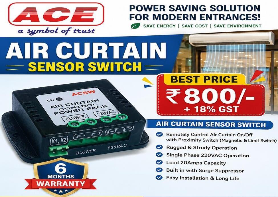 AIR CURTAIN SENSOR