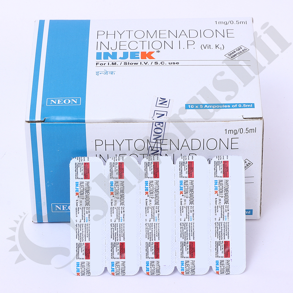 Injek 1mg/0.5ml  Injection - Life Span: 24 Months From The Date Of Manufacture