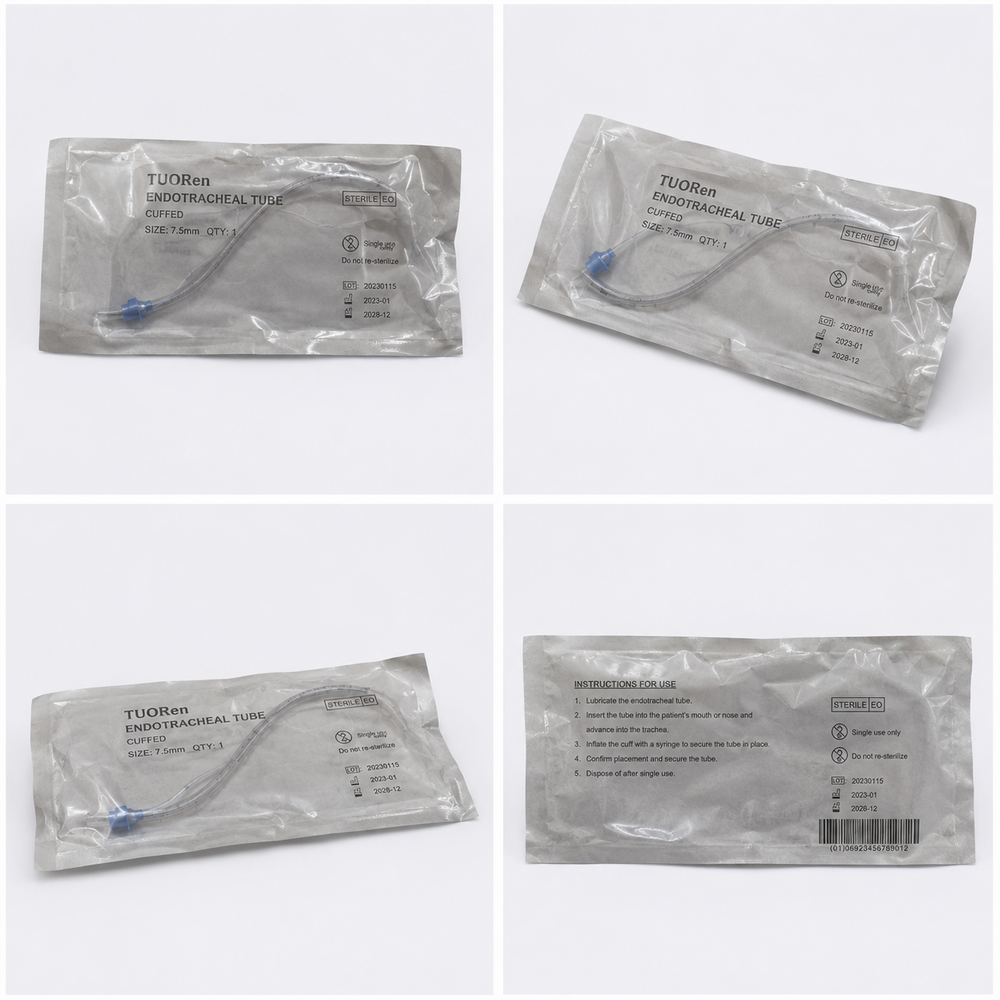 2.5mm Silicon Endotracheal Tube Cuffed