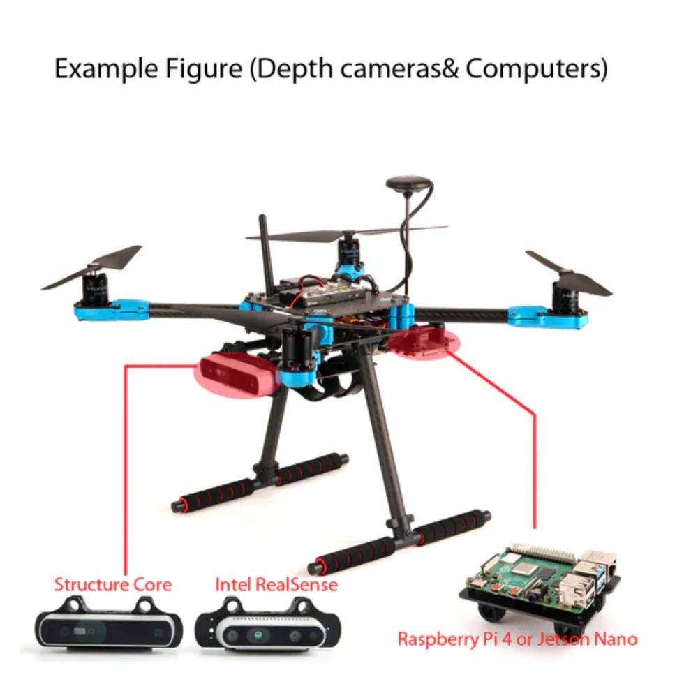 Holybro X500 V2 Barebones Frame Kit X500 V2 ARF (Almost Ready-to-Fly) Kit With Motor, Propellers, and ESC Build Your Custom Quadcopter For Educational Drone Project