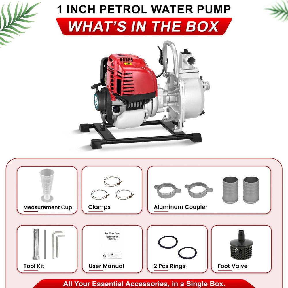 1 Inch Petrol Water Pump