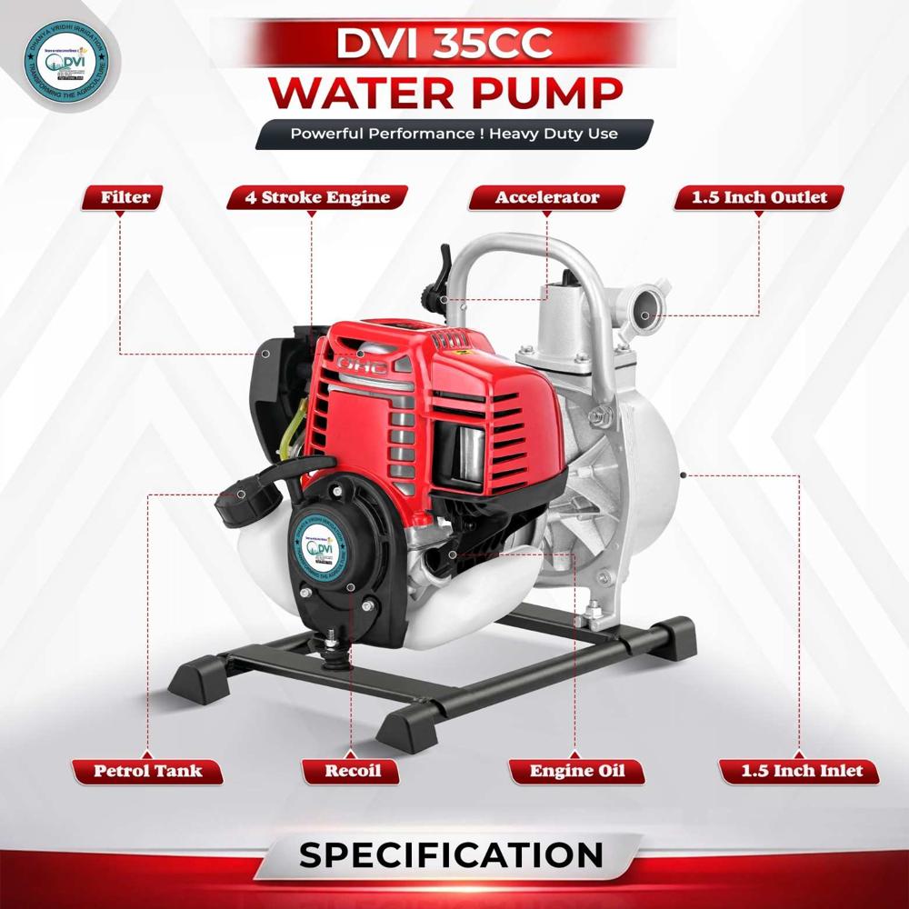 1.5 Inch Water Pump - Capacity: 1.2 Ltr