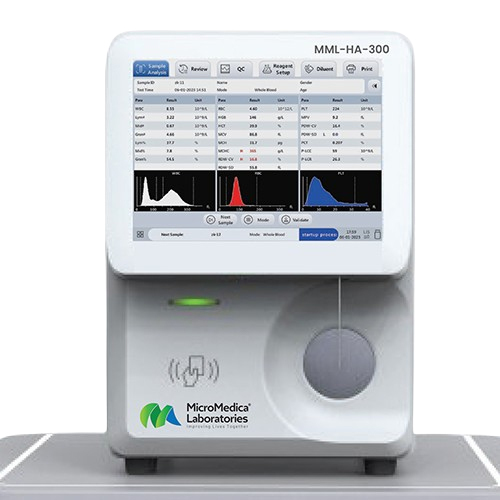 MML-HA-300 3 भागों वाला हीमेटोलॉजी एनालाइज़र