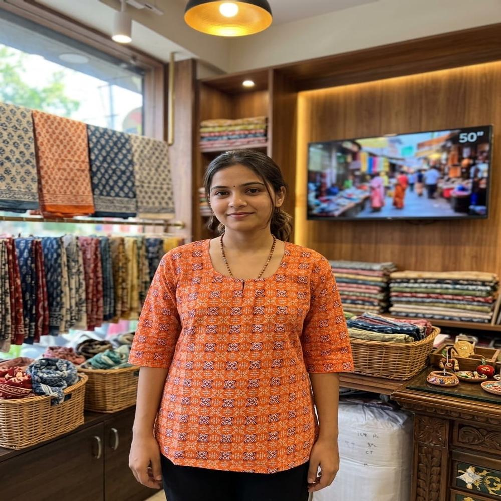 trending tunic short kurti