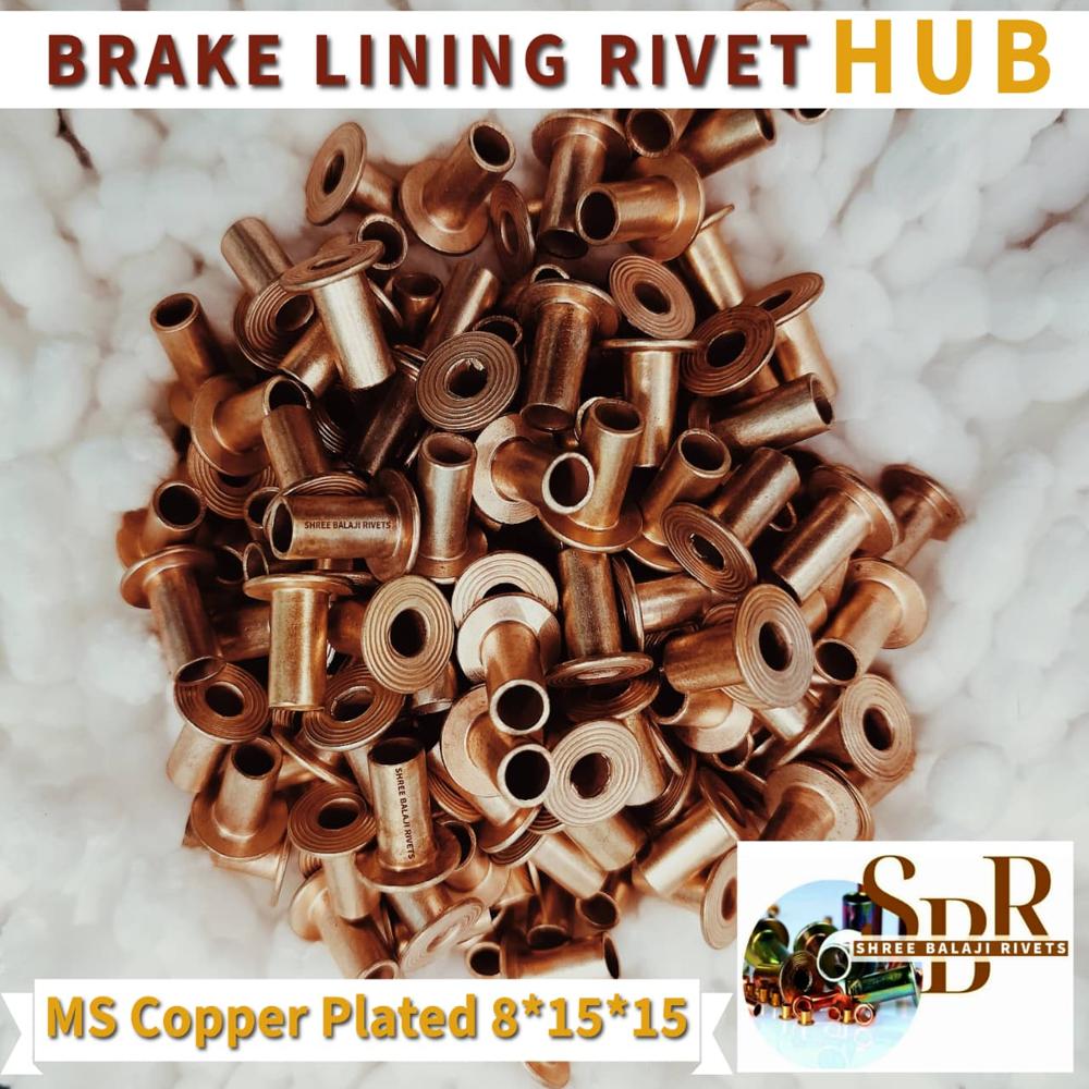 8*15 MILD STEEL HOLLOW RIVETS