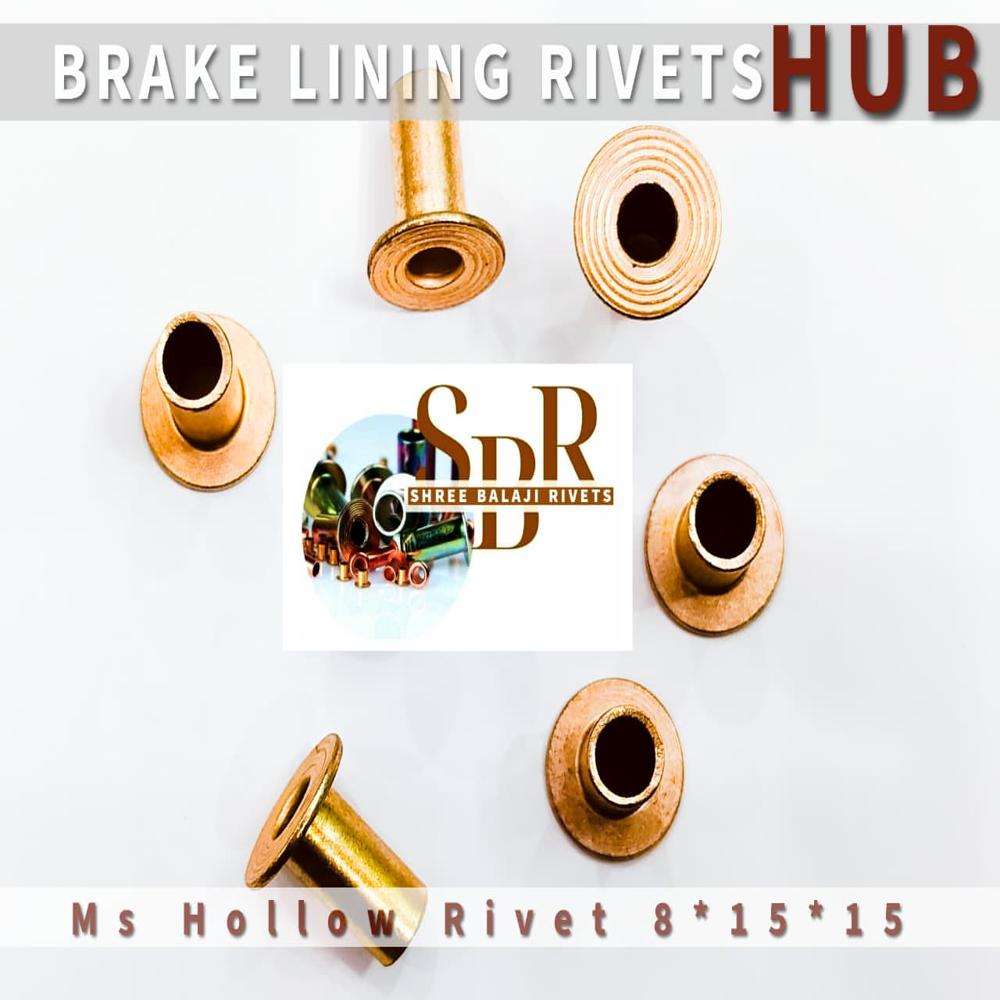 8*15 MILD STEEL HOLLOW RIVETS
