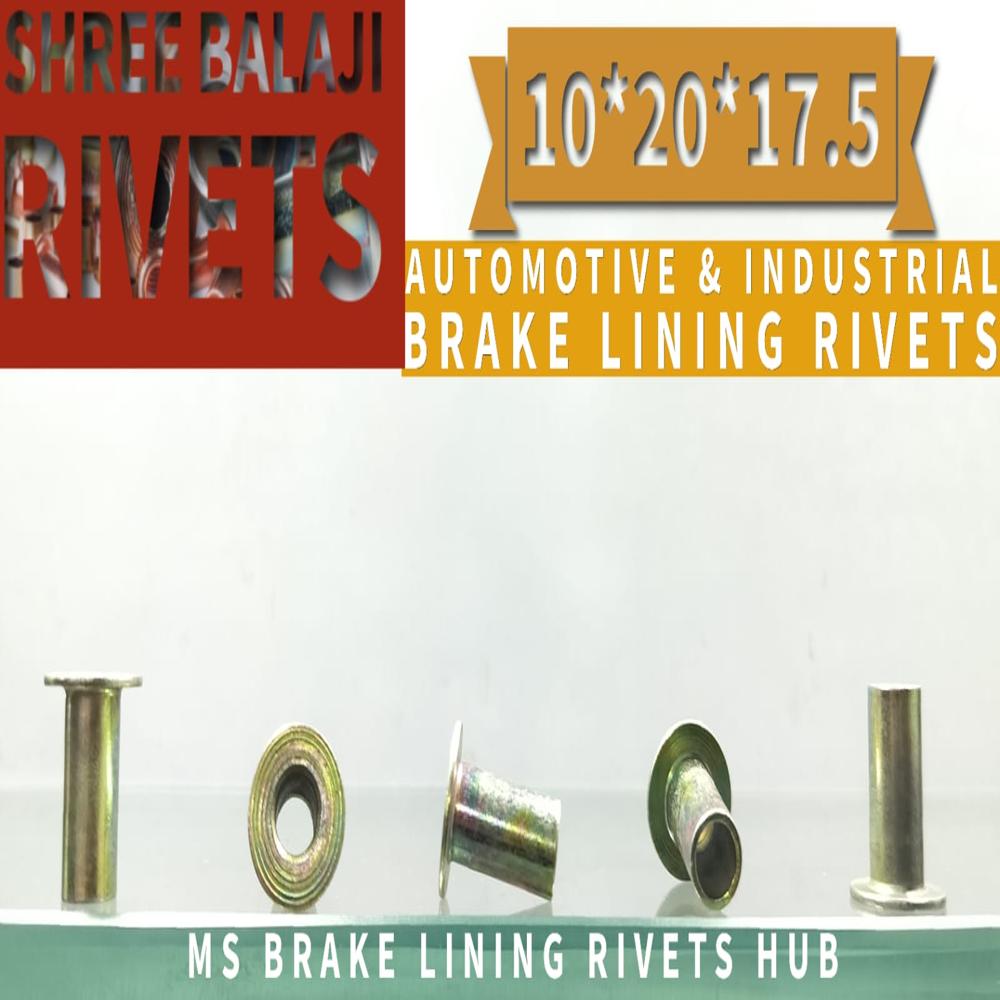 AMW BRAKE LINING MS HOLLOW RIVETS | 10*20