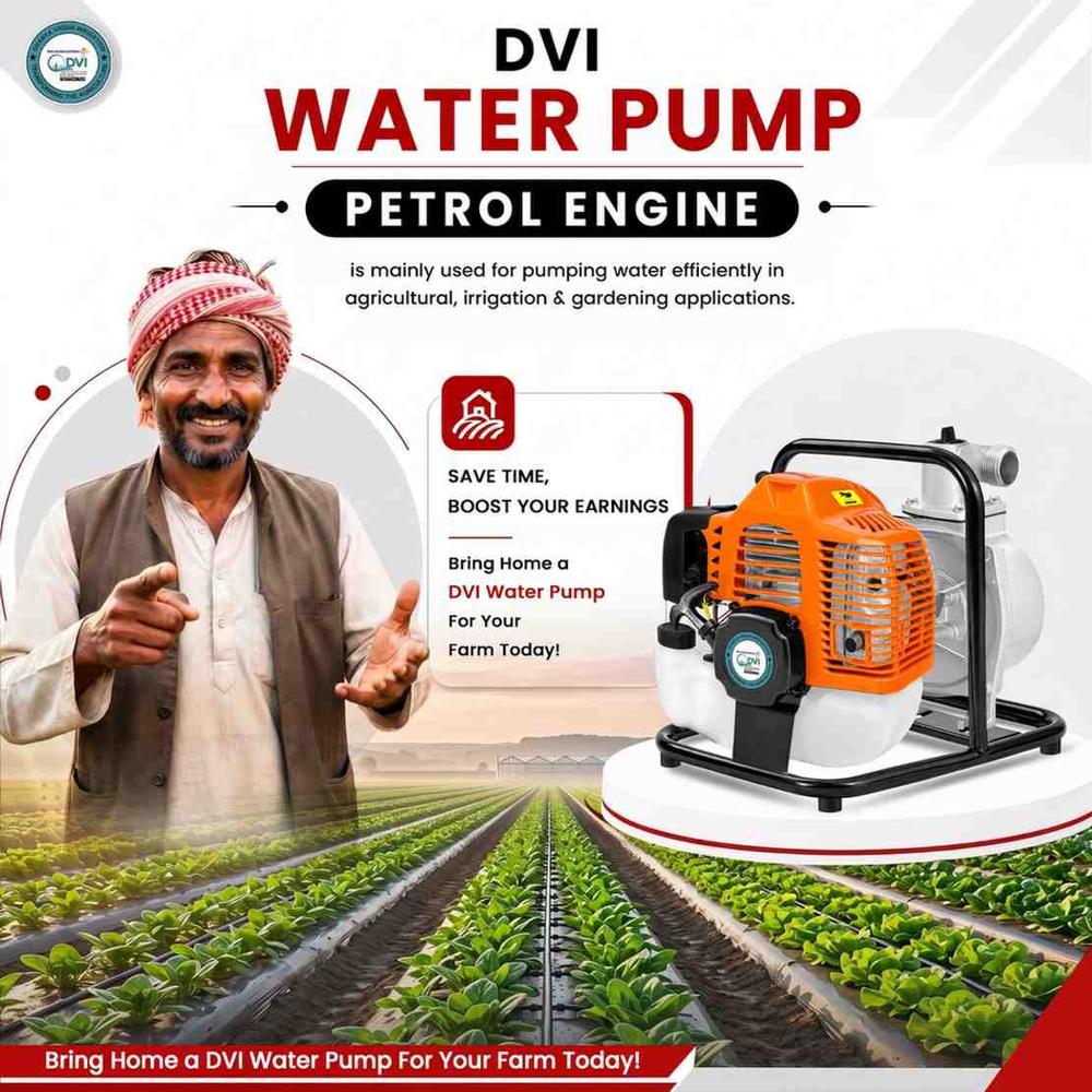 2 Stroke Petrol Water Pump