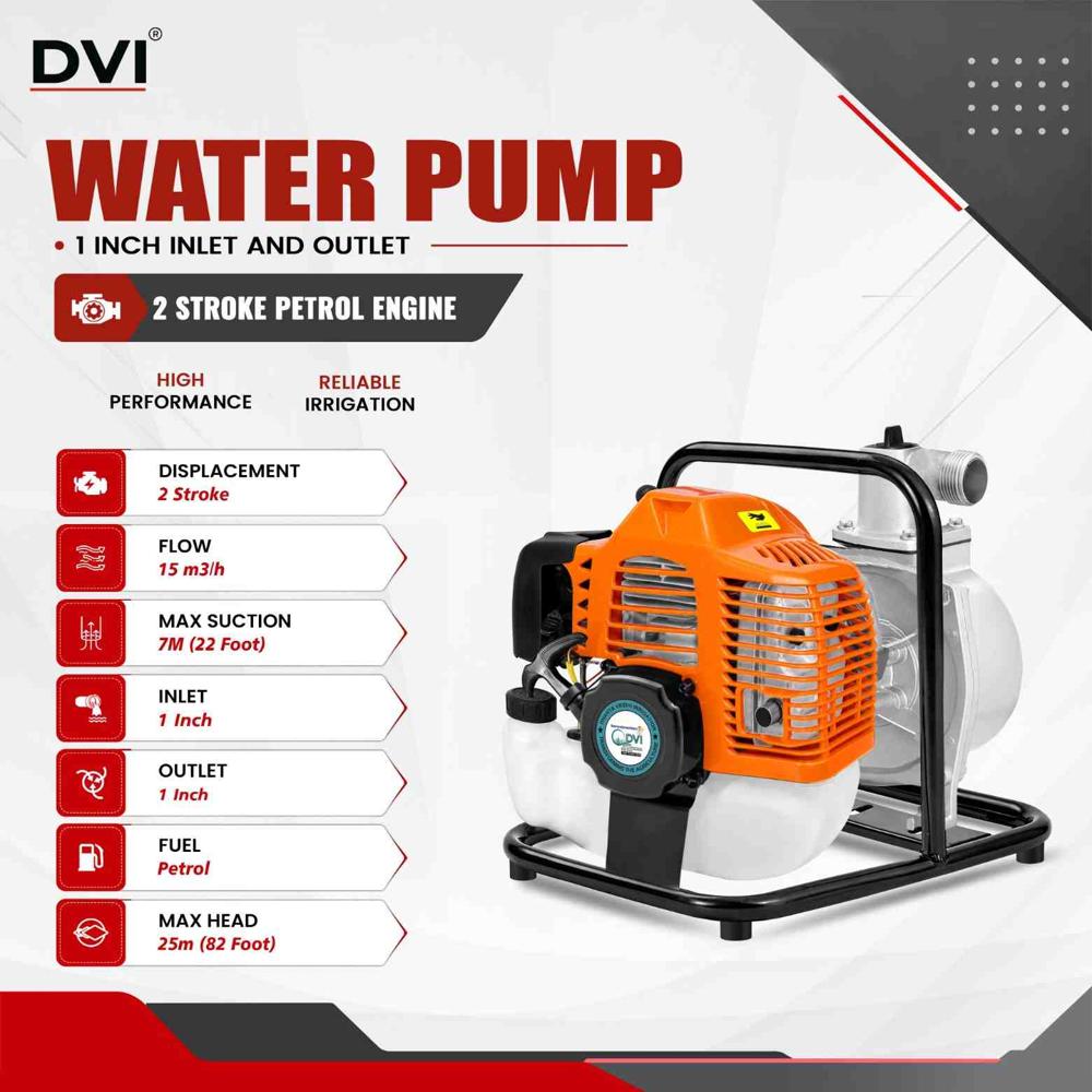 2 Stroke Petrol Water Pump