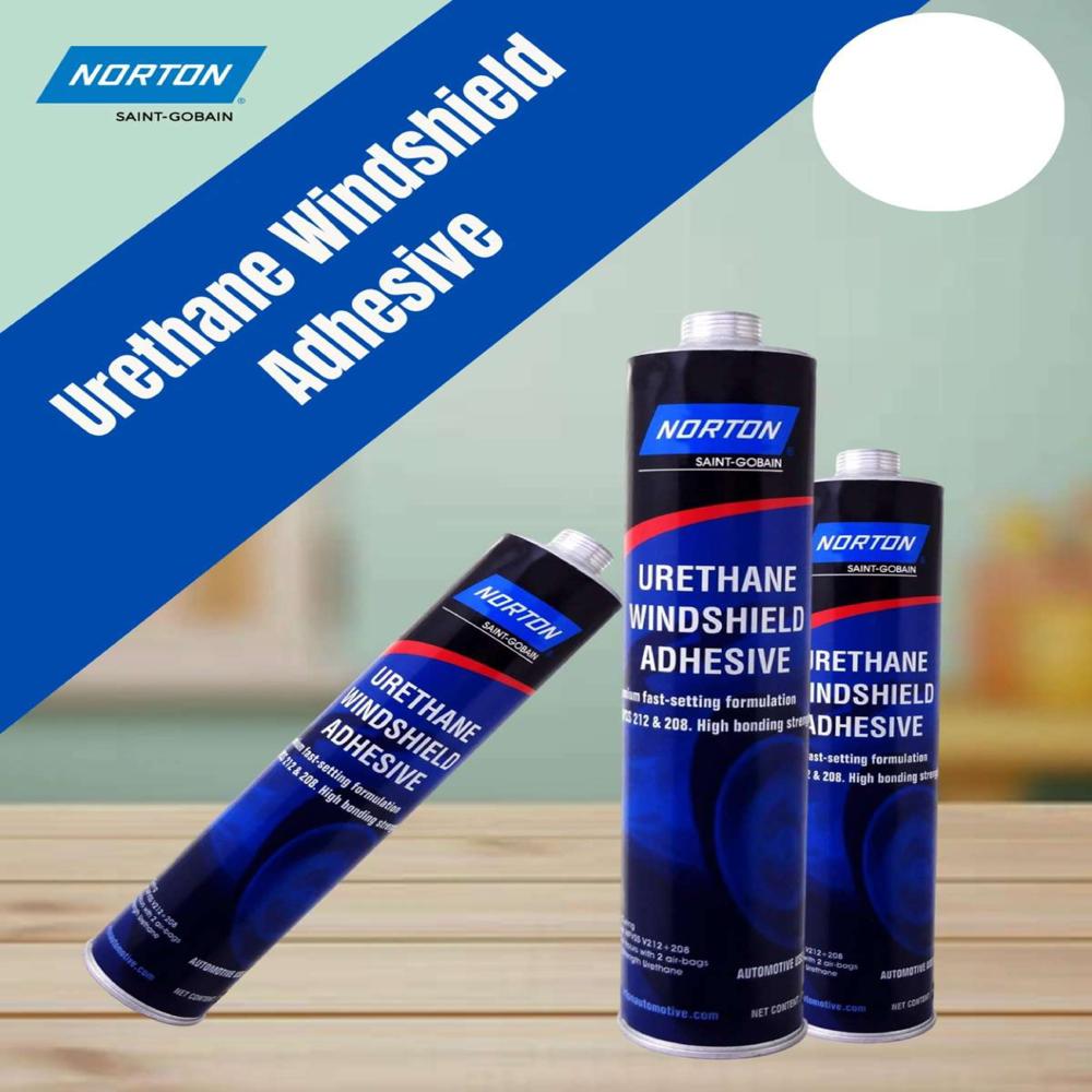 Norton Windshield Adhesive Glass Sealant 310ml - Color: Black