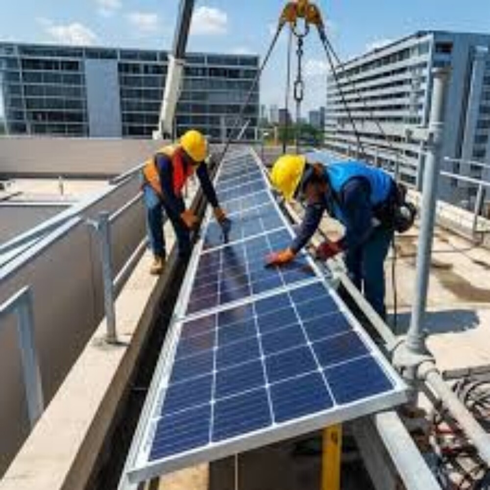 Industrial Rooftop Solar System Installation Services