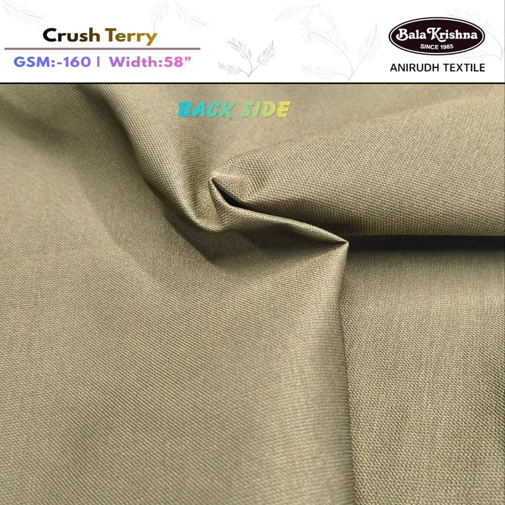 Crush Terry - polyester lycra