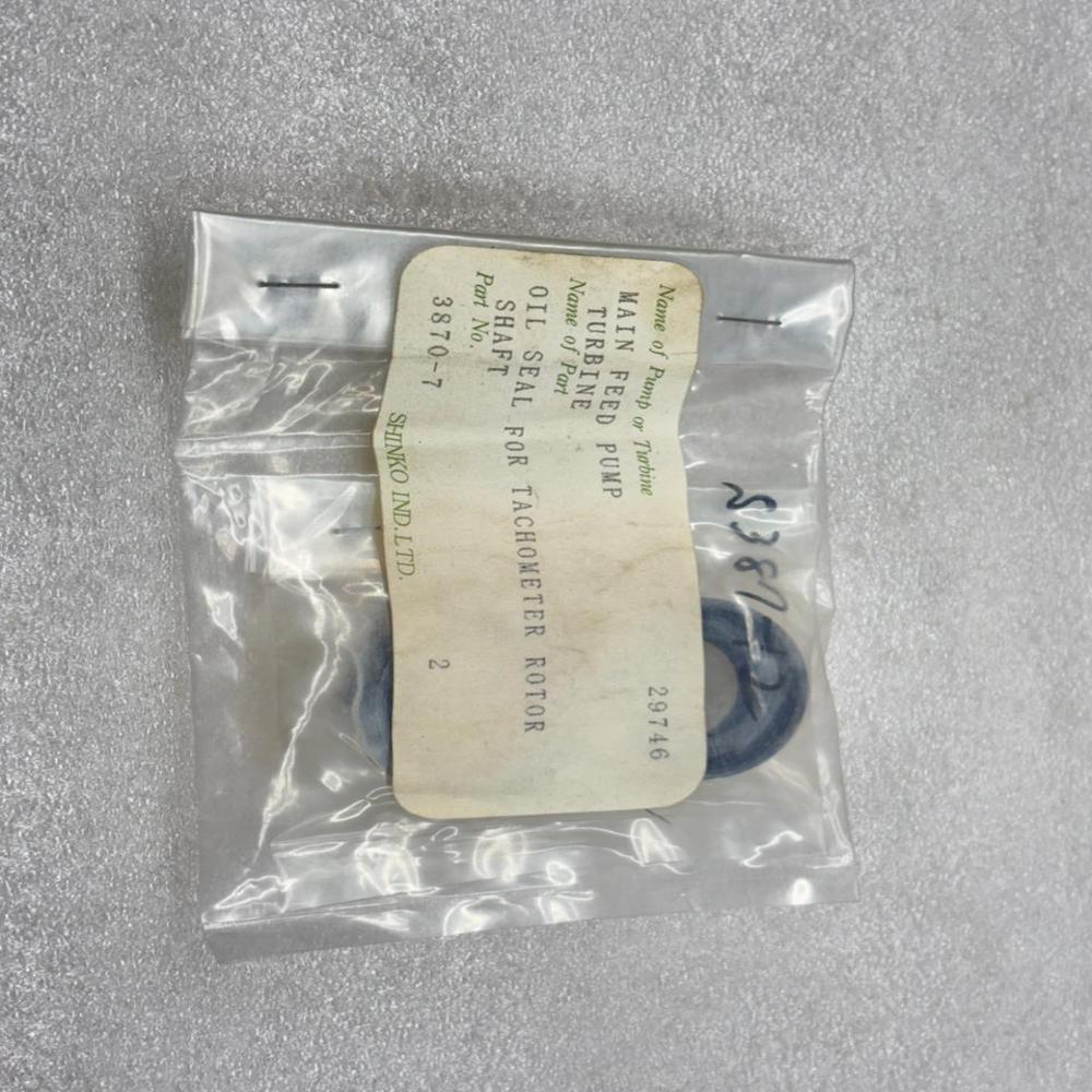 SHINKO 3870-7 OIL SEAL FOR TACHOMETER ROTOR SHAFT 
