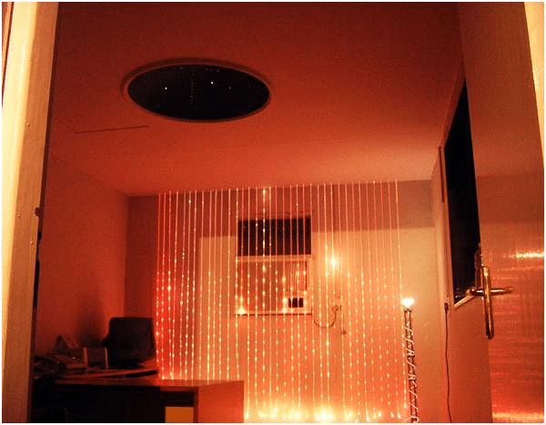 Ceiling Fiber Curtain Decorative Lighting