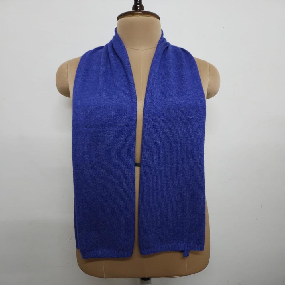 Wool Blended Knitted Muffler