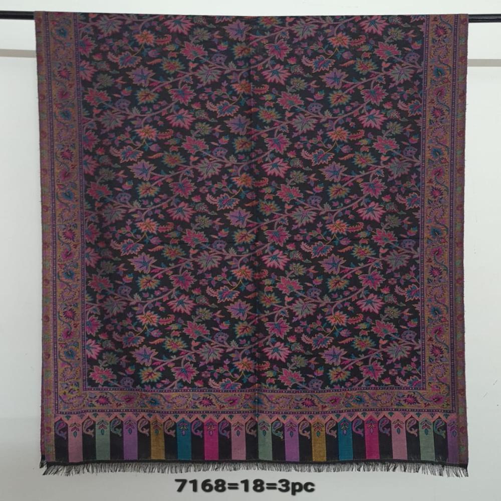 Poly Wool Kani Stoles - Color: Assortted