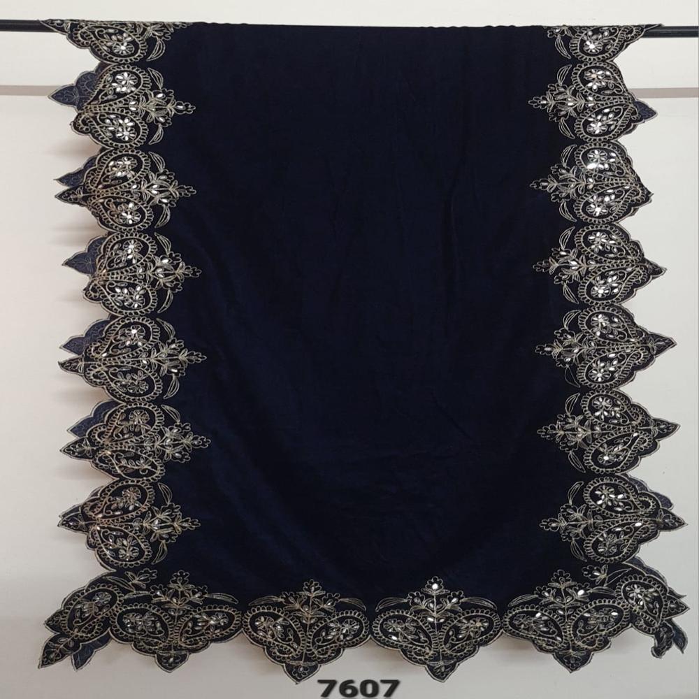 Velvet Hand Embroidered Stoles