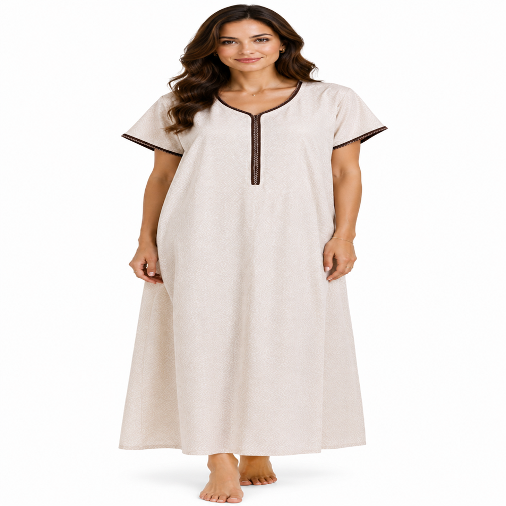 rayon designer zipper nighties