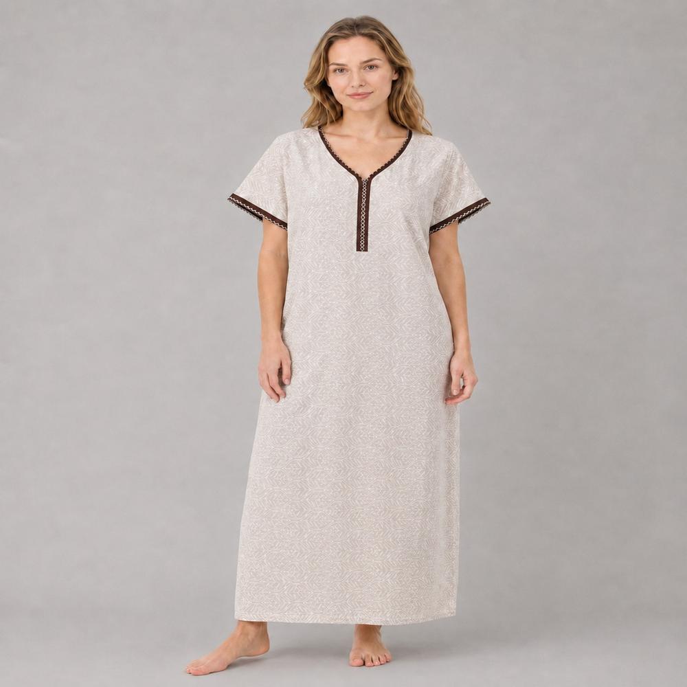 rayon designer zipper nighties