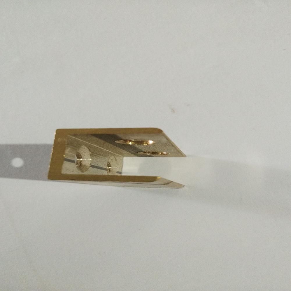 BRASS U BRACKETS