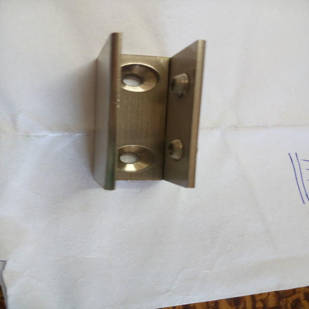 BRASS U BRACKETS