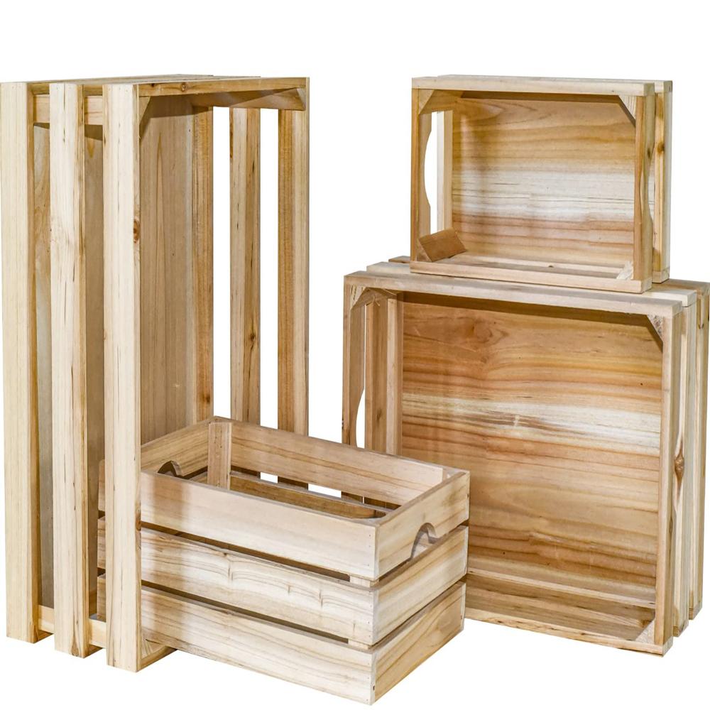 Wooden crates
