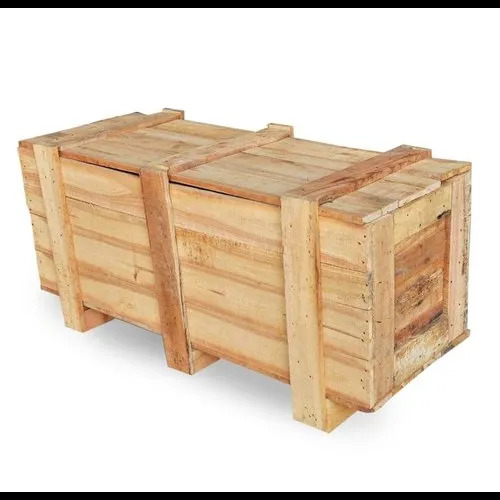 Pine wood packing box