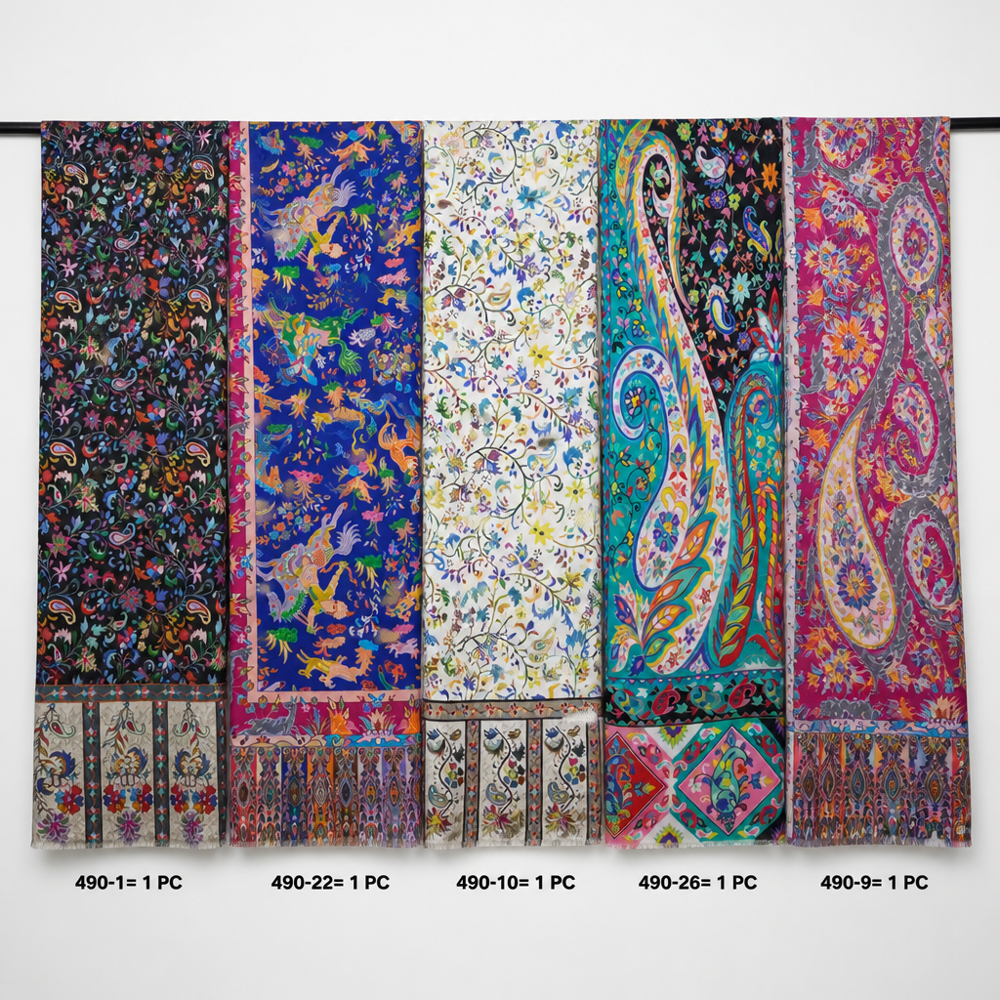 Modal Digital Printed Stoles