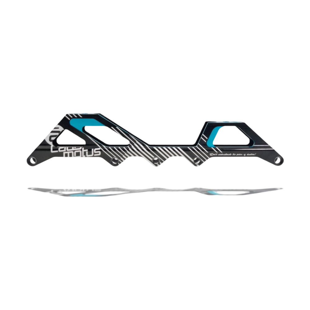 Inline Dual Frame - 11.25 Inch Dimensions, Waterproof Blue Design With Moisture-wicking Feature For Unisex Adults In Any Season