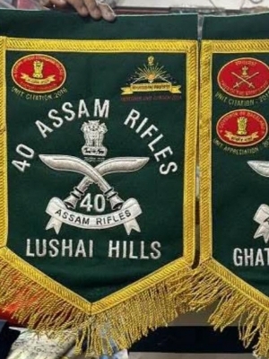Embroidery Flag Banner